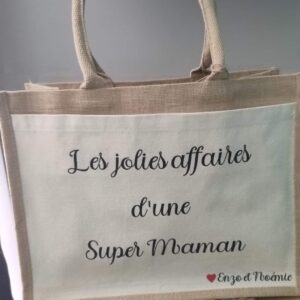 Cabas "les petites affaires d'une..."